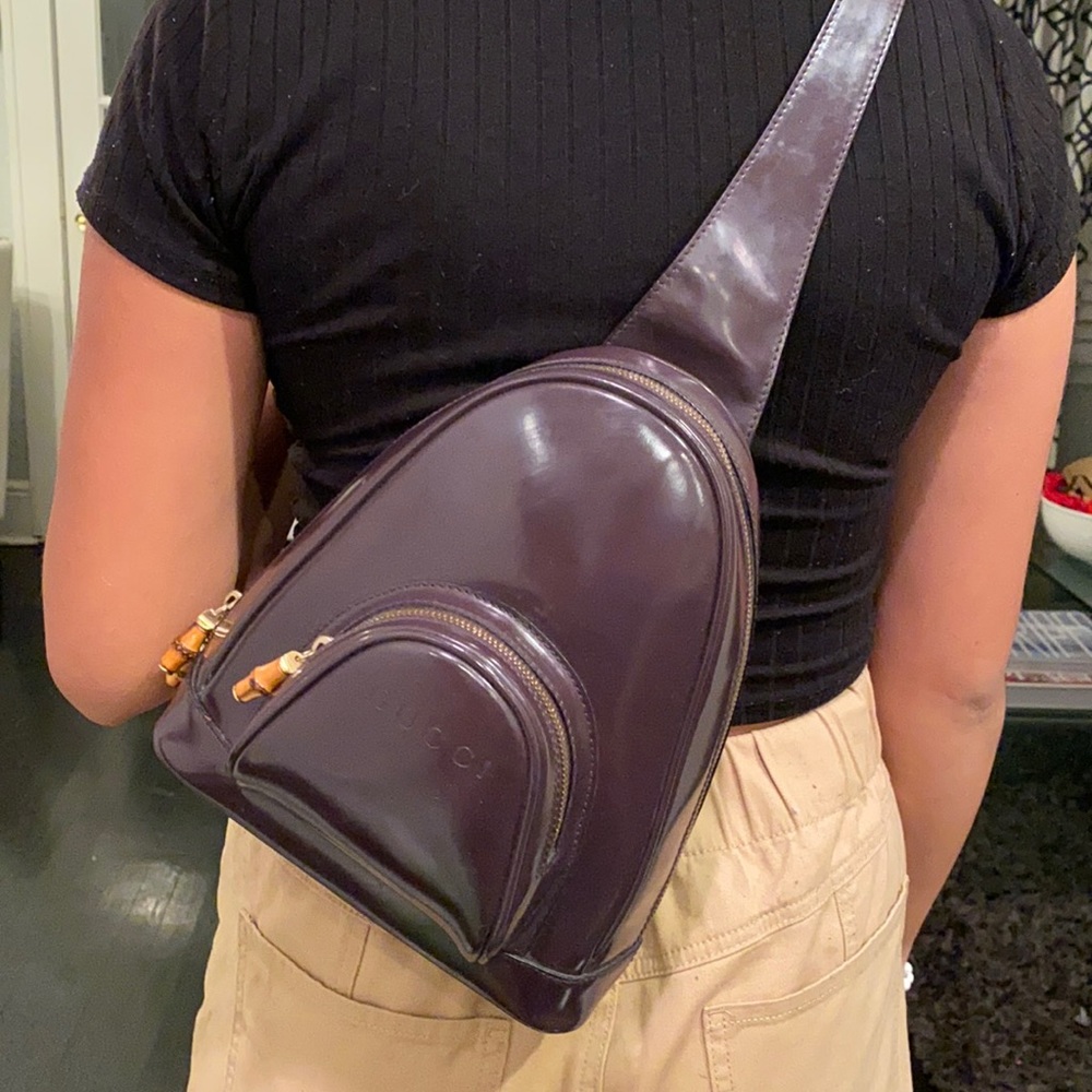Gucci vintage backpack